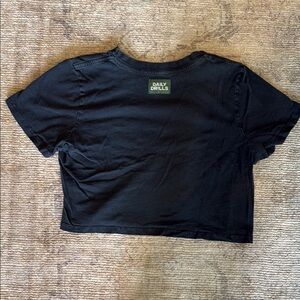 Daily Drills Black Trucker Tee